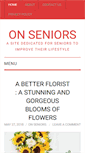 Mobile Screenshot of onseniors.com